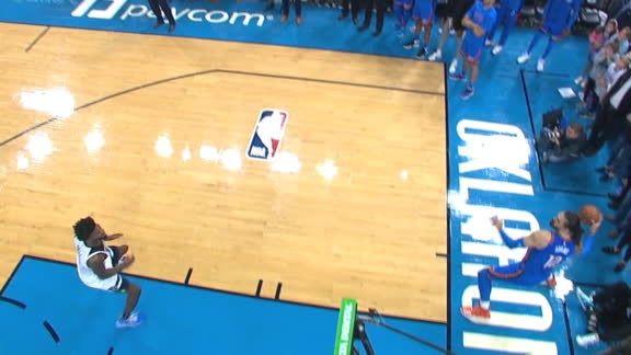 Adams' Hail Mary pass sets up Schroder for game-tying layup