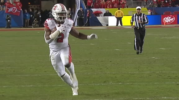 Huntley connects with Moss for 24-yard TD