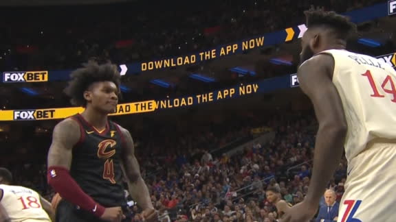 Porter flexing when his team is down '1000' outrages broadcaster