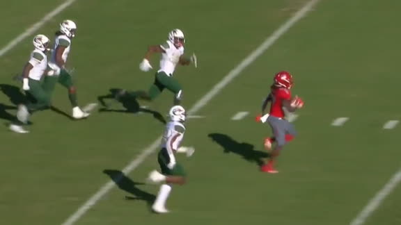Antoine takes it 75 yards to the house for FAU
