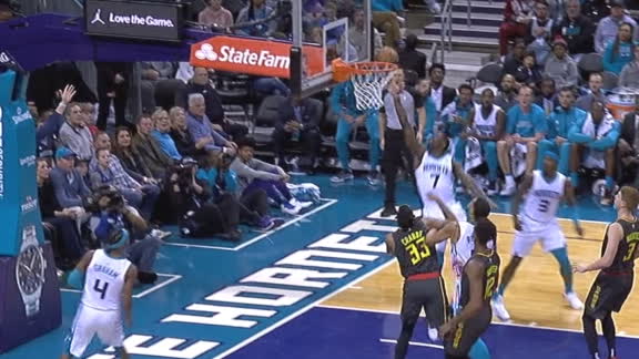 Bacon comes up big with the and-1 layup