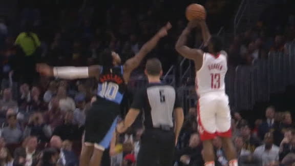 Harden schools Sexton with sweet stepback 3