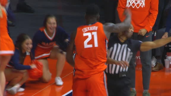 Cockburn hits ref in head after getting and-1