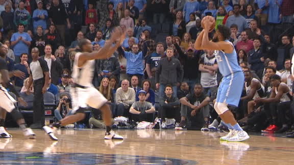 Towns completes 4-point play