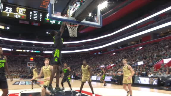 Brown dunks it down for MSU