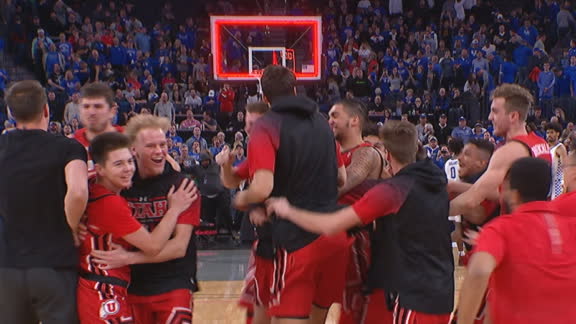 Utah completes upset on missed Kentucky 3 at buzzer