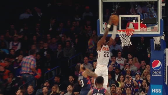 Rubio finds Ayton with alley-oop from beyond half court
