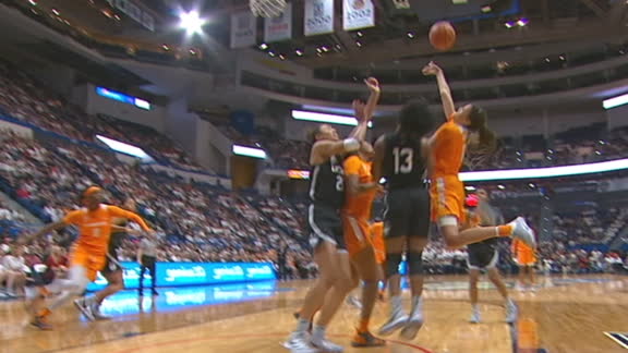Burrell gets the bucket to drop plus the foul
