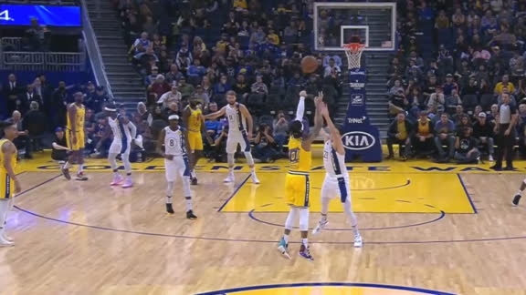Russell drains back-to-back deep 3s