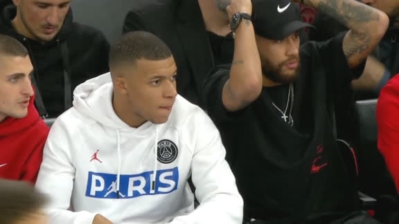 Mbappe, Neymar react to monster block