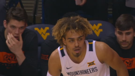 Matthews flushes it home early for WVU