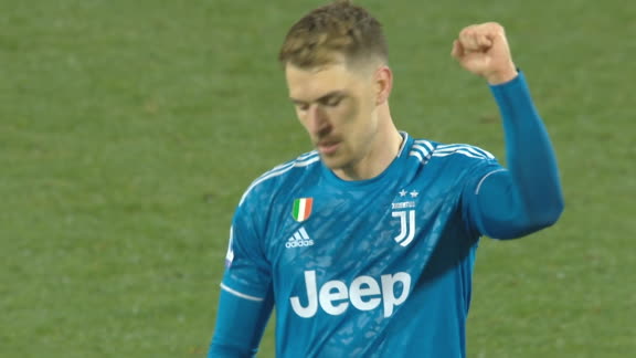 Ramsey scores Juventus' second vs. SPAL
