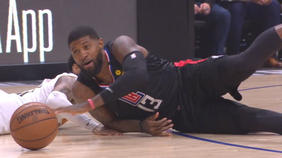 George's stellar hustle sparks circus-like sequence