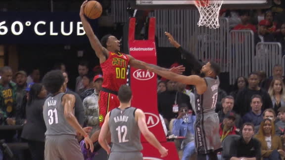 Teague's posterization attempt emphatically denied