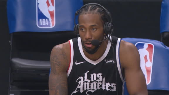Kawhi: Lakers vs. Clippers rivalry will always be competitive