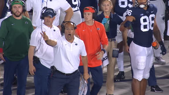 Refs make a mistake, force Penn State to punt on 3rd down