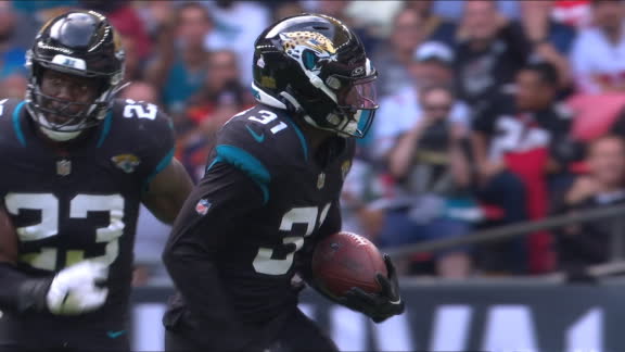 Lawrence, Ridley and defense help Jaguars beat Falcons 23-7 in London