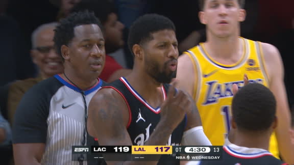Lakers hold off Clippers 130-125 in OT to snap an 11-game losing streak in  the Los Angeles rivalry
