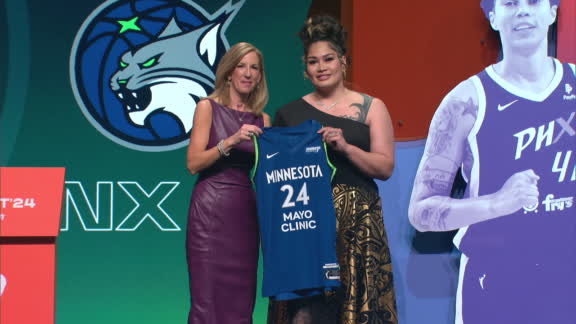 Minnesota Lynx select Alissa Pili at No. 8