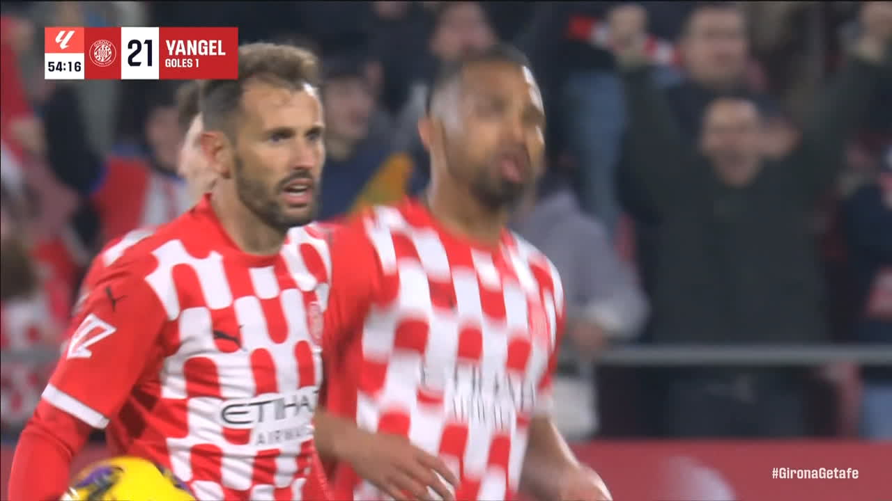 Cabezazo letal de Herrera le da la igualdad al Girona - ESPN Video