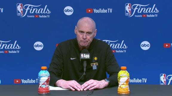 Pacers coach Rick Carlisle explains why Indiana fans need to show out in Game 3 after the Pacers lost Sunday to the Thunder in Game 2.
