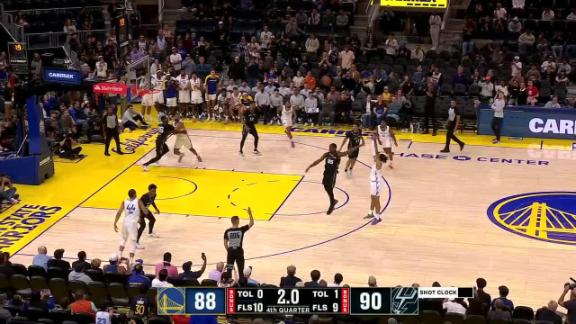 San Antonio Spurs vs. Golden State Warriors: Game Highlights