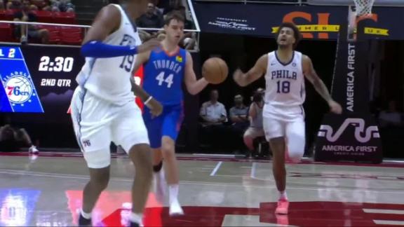Oklahoma City Thunder vs. Philadelphia 76ers: Game Highlights