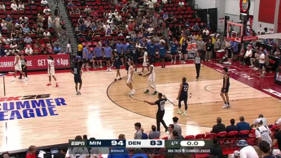 Terrence Shannon Jr. leads the way with 24 points as Minnesota takes down Denver 94-83 in summer league play.