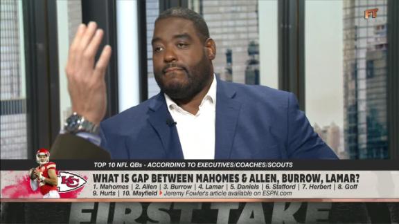 Kevin Clark breaks down why Patrick Mahomes' decline in deep-ball throwing is helping other quarterbacks close the gap.