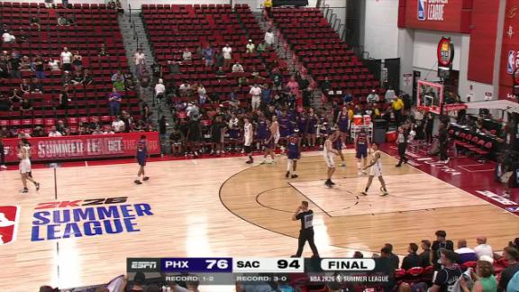 Nique Clifford's 19-point game helps the Kings top the Suns and improve to 3-0 in summer league play.