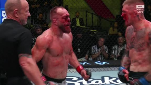 Bloodied Duncan and Rębecki land big blows to close out fight