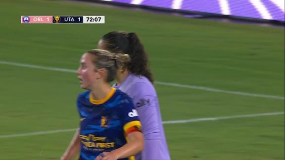 Prisca Chilufya gets on the scoresheet for Orlando Pride