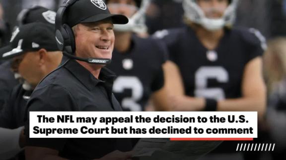 Gruden wins key Nevada ruling in NFL emails suit