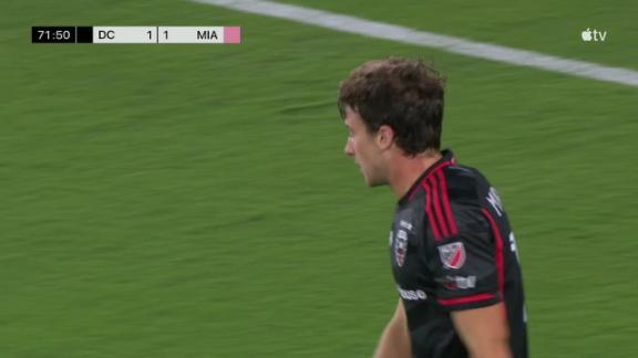 DC United and Inter Miami CF draw 1-1