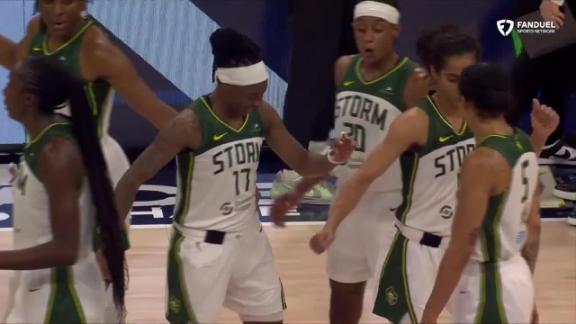 Watch the Game Highlights from Minnesota Lynx vs. Seattle Storm, 08/28/2025 Logo