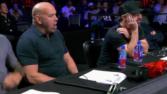 Dana White stunned after Lerryan Douglas' KO win