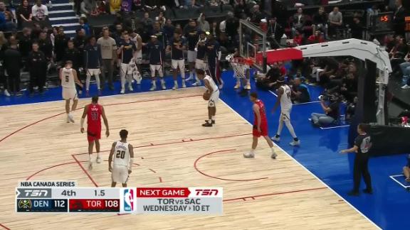 Denver Nuggets vs. Toronto Raptors: Game Highlights