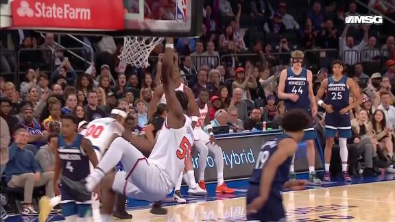 NBA: New York Knicks vs Minnesota Timberwolves