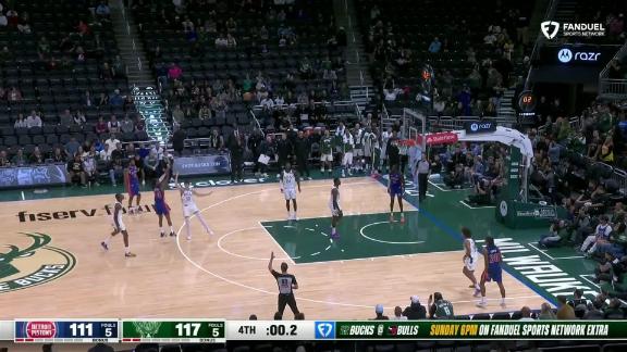 Detroit Pistons vs. Milwaukee Bucks: Game Highlights