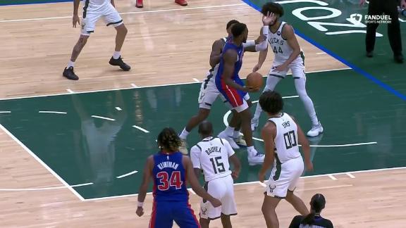 NBA: Milwaukee Bucks vs Detroit Pistons