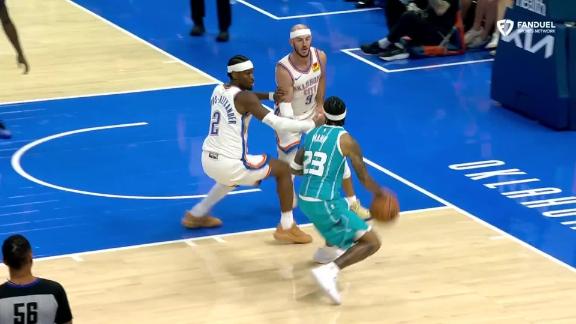 NBA: Oklahoma City Thunder vs Charlotte Hornets