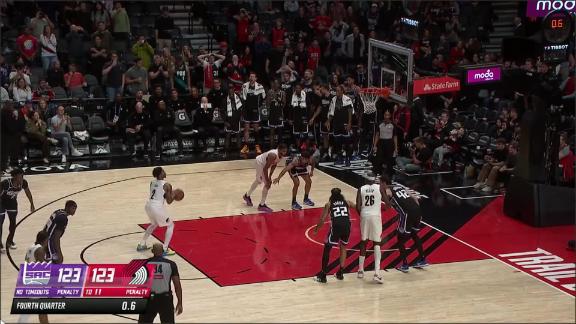 Sacramento Kings vs. Portland Trail Blazers: Game Highlights