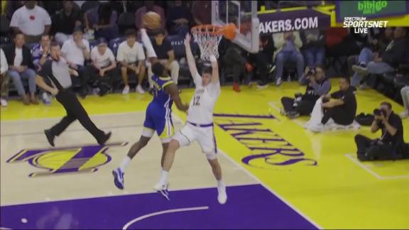 Golden State Warriors vs. Los Angeles Lakers: Game Highlights