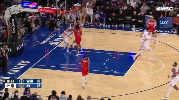 Washington Wizards vs. New York Knicks: Game Highlights