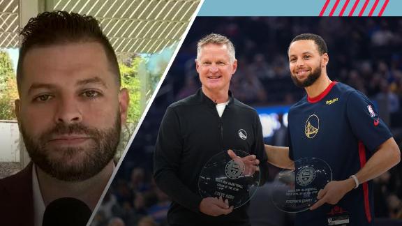 Anthony Slater joins Malika Andrews to highlight the bond between Steve Kerr and Steph Curry and what's next for the duo if Kerr isn't extended.