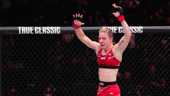 Melissa Croden gets a KO in her UFC debut