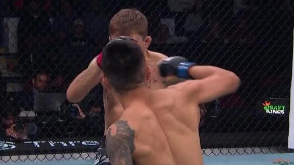 Aoriqileng catches Cody Gibson for nasty KO