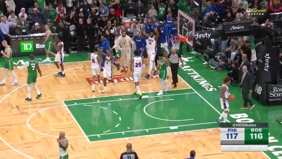 Philadelphia 76ers vs. Boston Celtics: Game Highlights