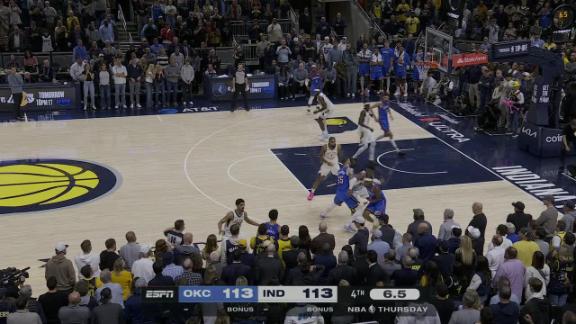 Oklahoma City Thunder vs. Indiana Pacers: Game Highlights