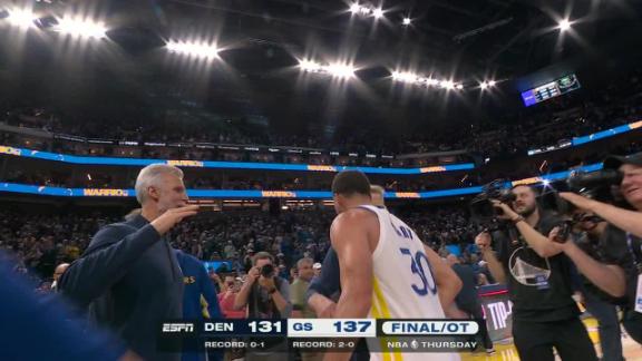 Denver Nuggets vs. Golden State Warriors: Game Highlights